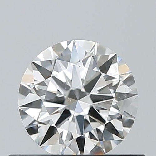 0.5 carat F-SI2 Excellent cut Natūralus Round Deimantas (1)