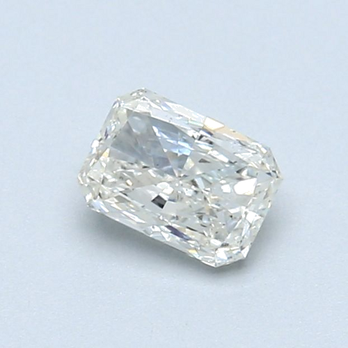 0.6 carat I-SI1 Natūralus Radiant Deimantas (1)