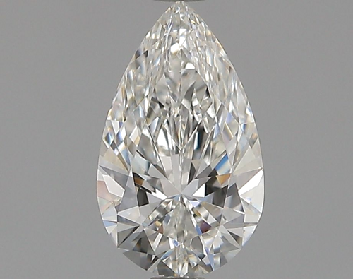 0.6 carat G-VS1 Natūralus Pear Deimantas (1)