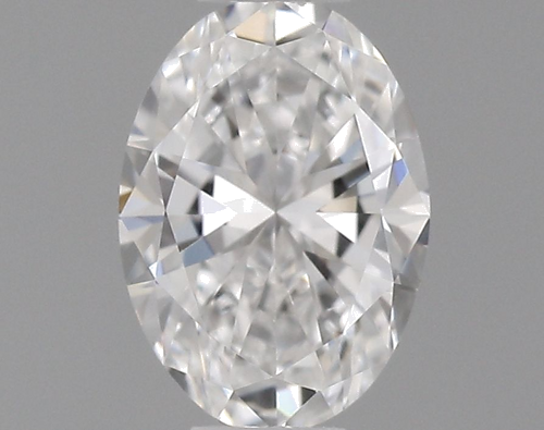 0.39 carat D-VVS2 Natūralus Oval Deimantas (1)