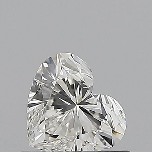 0.52 carat H-VS1 Natūralus Heart Deimantas (1)
