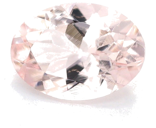 0.67 carat PINK Oval Morganite (1)