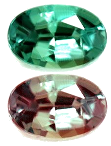 0.14 carat GREEN Oval Alexandrite (1)