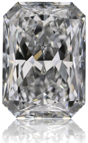 1.07 carat E-VVS2 Natūralus Radiant Deimantas (1)