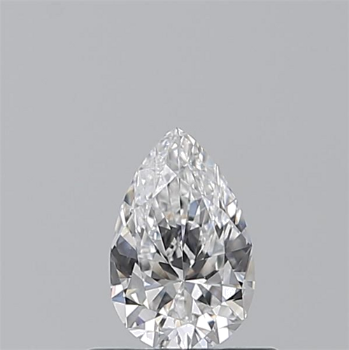 0.42 carat D-VS1 Natūralus Pear Deimantas (1)