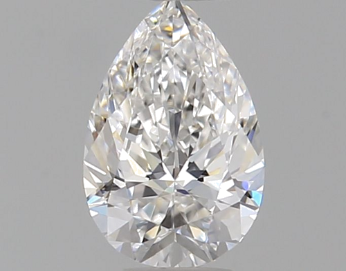 0.3 carat E-VVS1 Natūralus Pear Deimantas (1)