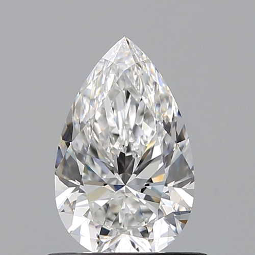 0.77 carat E-VVS2 Natūralus Pear Deimantas (1)