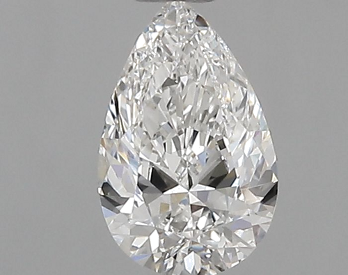 0.54 carat E-VVS1 Natūralus Pear Deimantas (1)