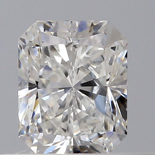 0.4 carat F-VS2 Natūralus Radiant Deimantas (1)