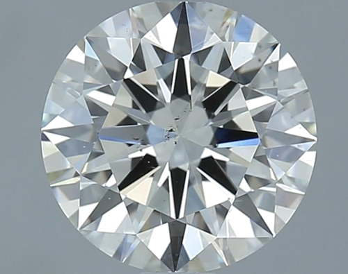 1.51 carat I-SI1 Excellent cut Natūralus Round Deimantas (1)