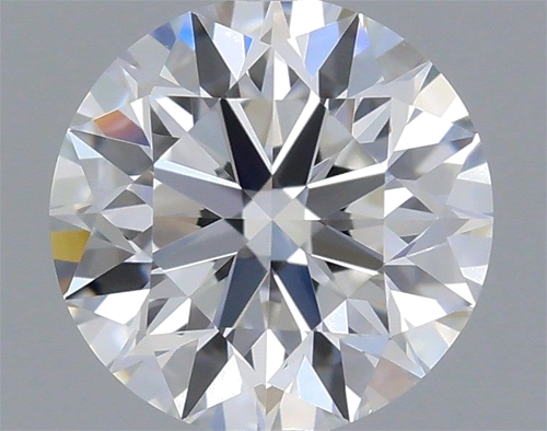 0.55 carat F-VVS2 Excellent cut Natūralus Round Deimantas (1)
