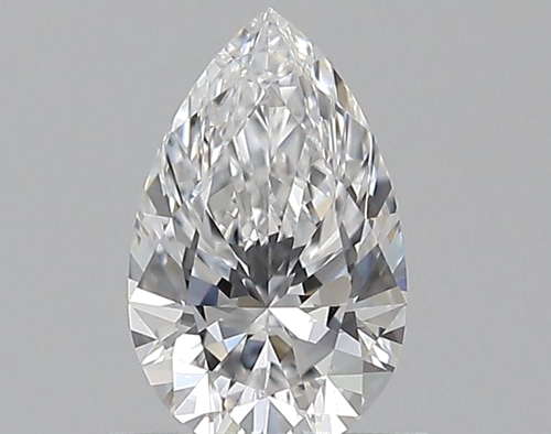 0.59 carat D-VS2 Natūralus Pear Deimantas (1)