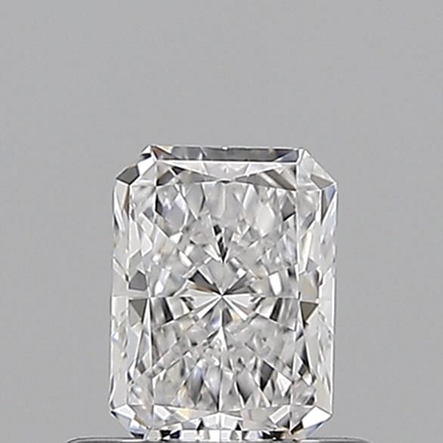 0.53 carat D-VVS2 Natūralus Radiant Deimantas (1)