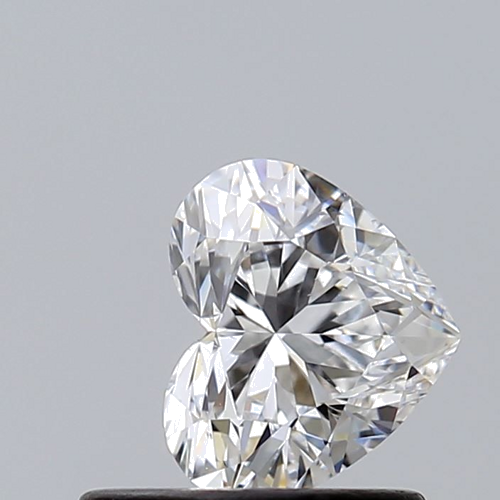 0.61 carat D-SI1 Natūralus Heart Deimantas (1)