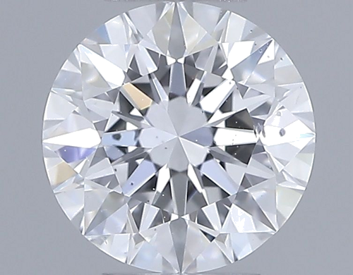 0.61 carat D-SI2 Excellent cut Natūralus Round Deimantas (1)