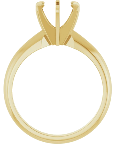 Sužadėtuvių Žiedas „Heavyweight Solitaire“ 14k yellow gold Round 7mm (2)