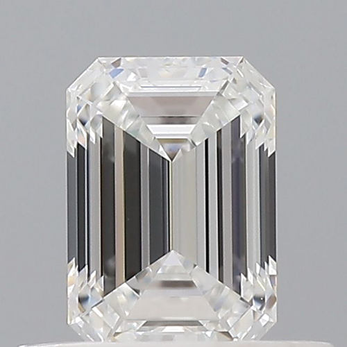 0.53 carat F-VVS2 Natūralus Emerald Deimantas (1)