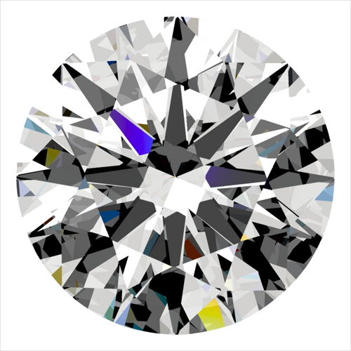 0.31 carat G-VVS2 Excellent cut Natūralus Round Deimantas (1)
