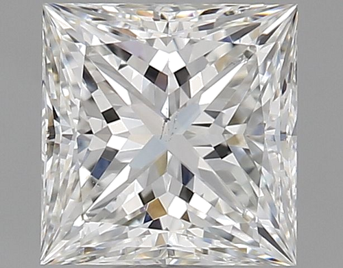 0.9 carat G-SI1 Natūralus Princess Deimantas (1)