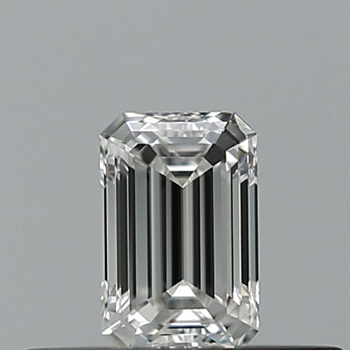 0.24 carat F-VVS1 Natūralus Emerald Deimantas (1)