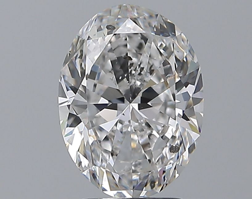 3.0 carat E-SI2 Natūralus Oval Deimantas (1)