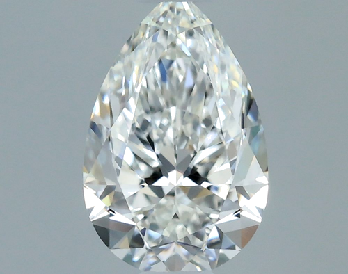 0.53 carat G-VS1 Natūralus Pear Deimantas (1)