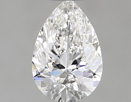 0.3 carat G-VS2 Natūralus Pear Deimantas (1)