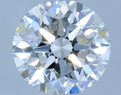 0.5 carat F-VVS1 Very Good cut Natūralus Round Deimantas (1)