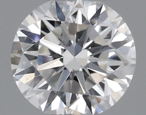 0.19 carat G-SI2 GD cut Natūralus Round Deimantas (1)