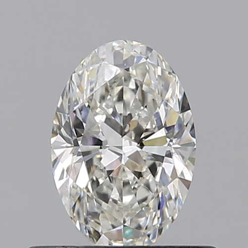 0.51 carat G-VS2 Natūralus Oval Deimantas (1)