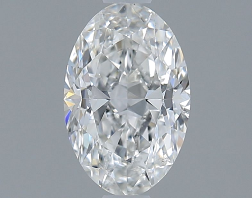 1.0 carat F-SI2 Natūralus Oval Deimantas (1)