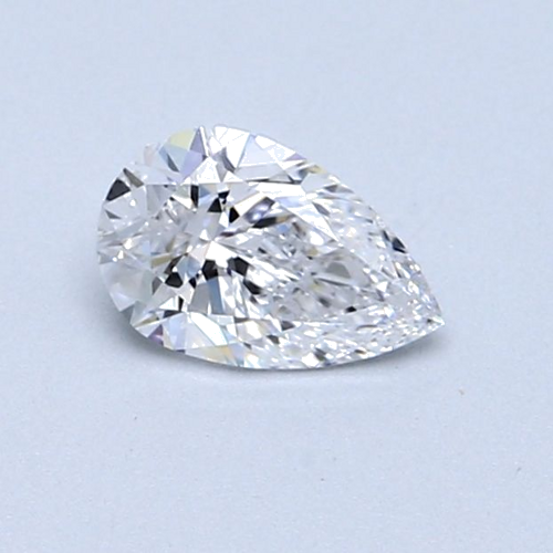 0.49 carat D-SI2 Natūralus Pear Deimantas (1)