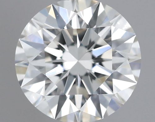 0.51 carat I-SI1 Excellent cut Natūralus Round Deimantas (1)