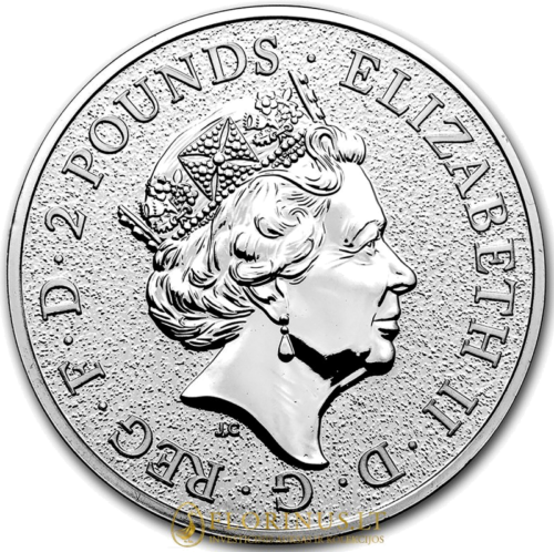 2017 Great Britain, Big Ben, 1 oz 2 pounds silver coin (2)