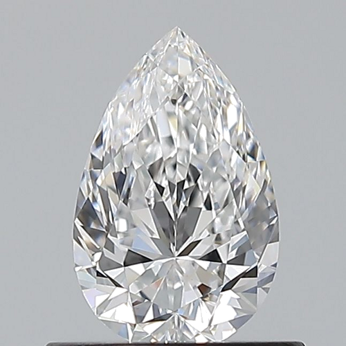 0.6 carat E-VVS2 Natūralus Pear Deimantas (1)