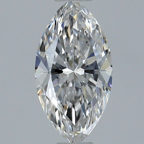 0.51 carat F-VVS2 Natūralus Marquise Deimantas (1)