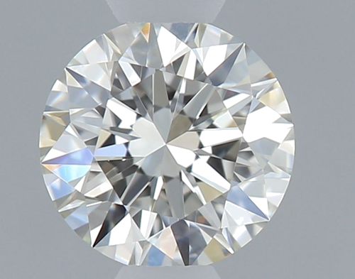 0.44 carat I-VVS1 Excellent cut Natūralus Round Deimantas (1)