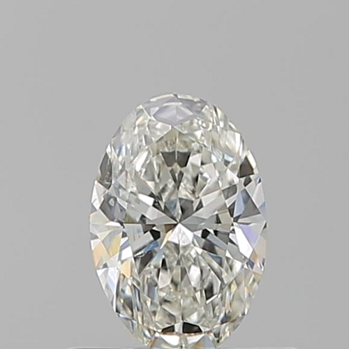 0.51 carat I-SI2 Natūralus Oval Deimantas (1)