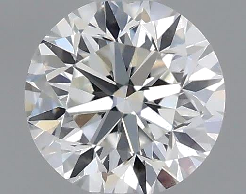 0.23 carat I-VVS2 GD cut Natūralus Round Deimantas (1)