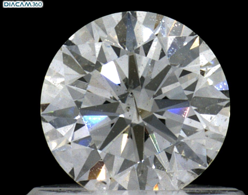 0.6 carat I-SI2 Excellent cut Natūralus Round Deimantas (1)