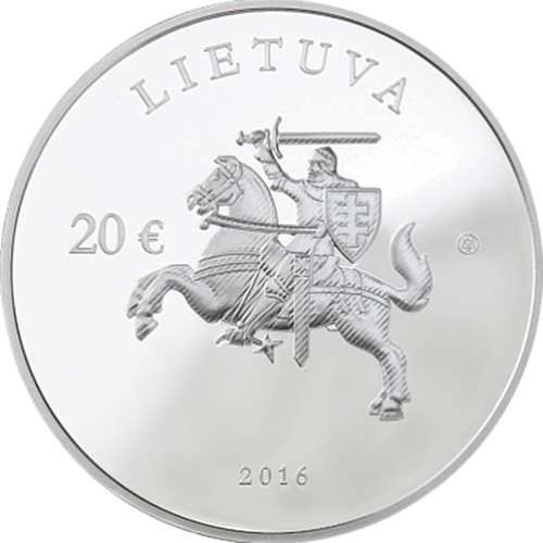 2016 Independence, Lithuania, 20 euro silver coin (2)