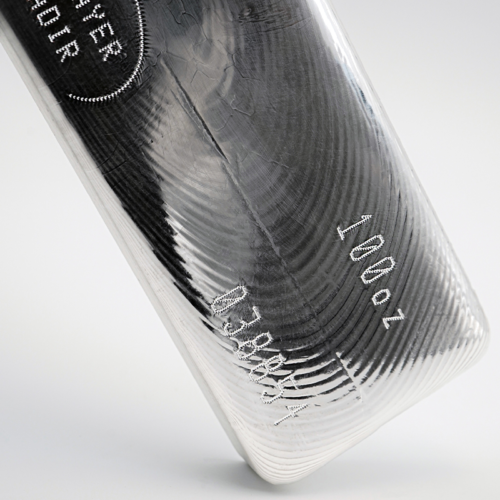 100 oz Sidabro luitas 999.9 Nadir Metal Rafineri (4)