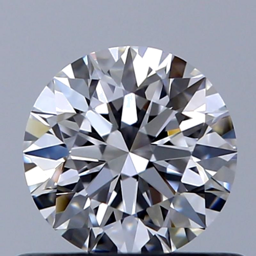 0.53 carat D-VVS2 Excellent cut Natūralus Round Deimantas (1)