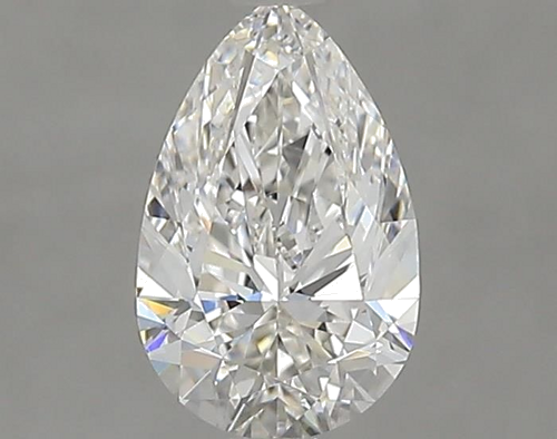 0.9 carat G-VVS2 Natūralus Pear Deimantas (1)