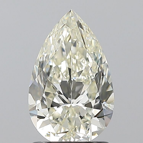 1.5 carat J-VVS2 Natūralus Pear Deimantas (1)