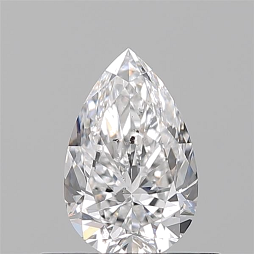 0.53 carat E-SI2 Natūralus Pear Deimantas (1)