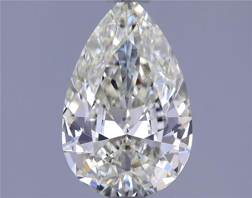 1.02 carat K-VS2 Natūralus Pear Deimantas (1)