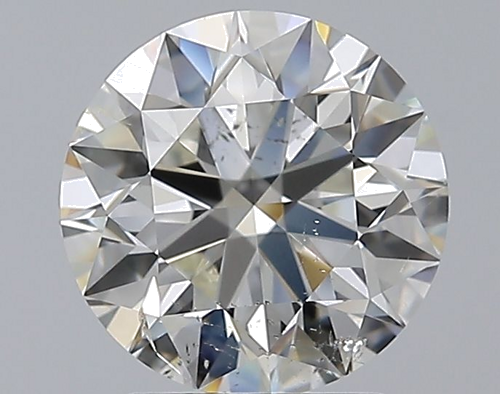 2.01 carat I-SI2 Excellent cut Natūralus Round Deimantas (1)
