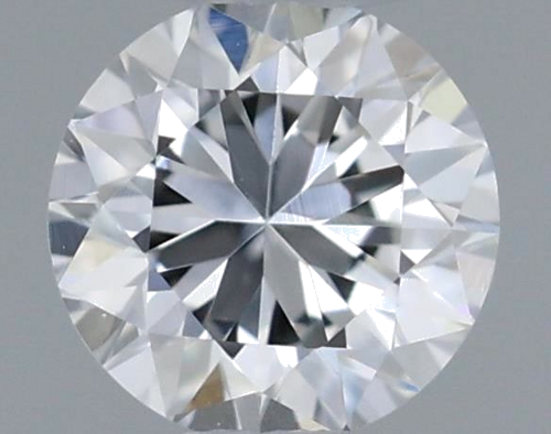 0.23 carat F-VVS2 Fair cut Natūralus Round Deimantas (1)