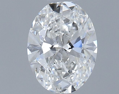 0.43 carat F-VVS2 Natūralus Oval Deimantas (1)
